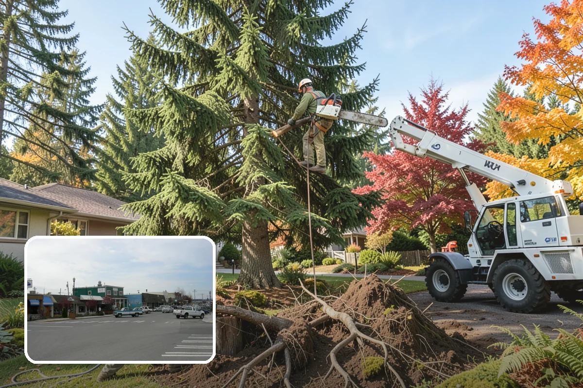 Hanging limb removal in Stanwood, Snohomish County, WA - Restores safety and access quickly