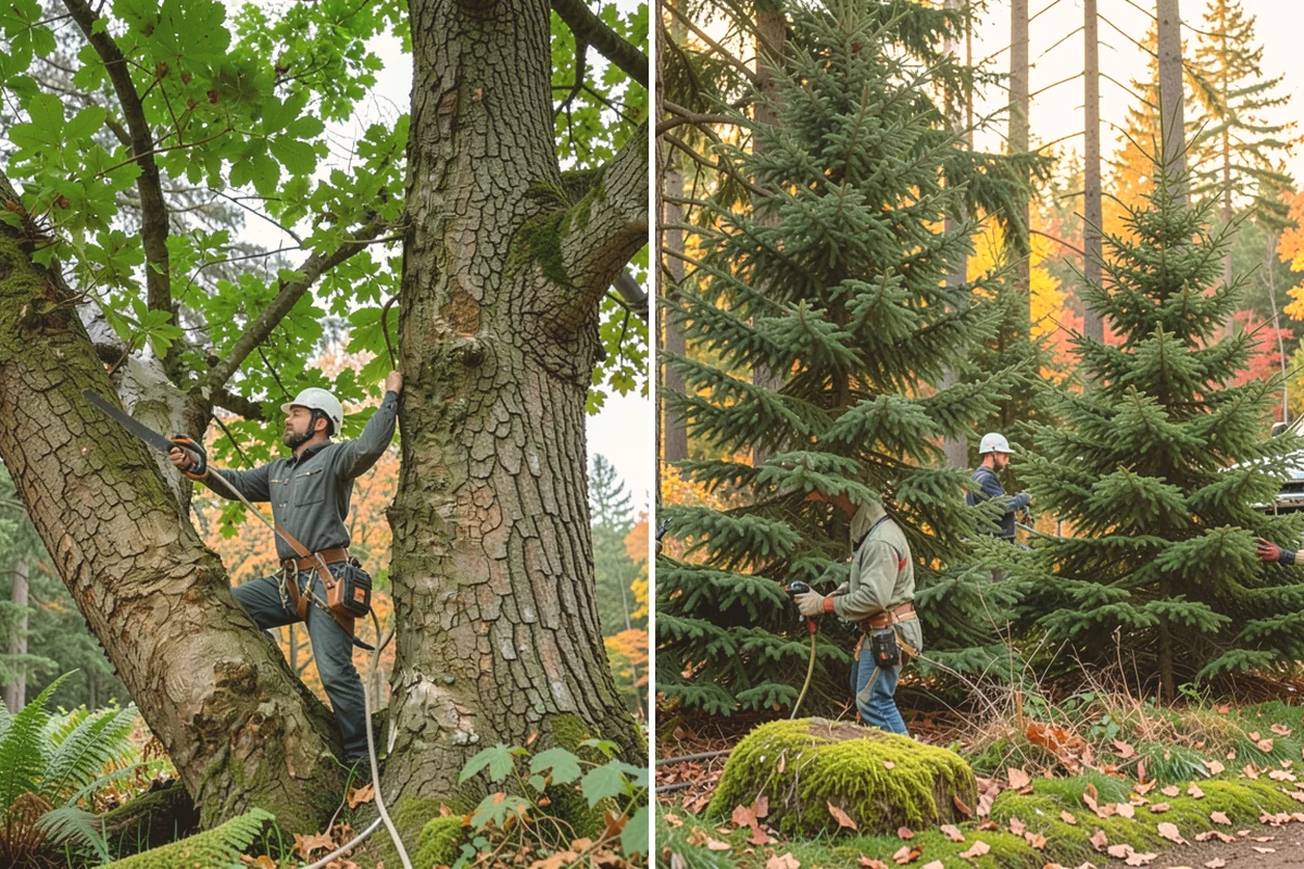 Hazard Mitigation in Algona, King County, WA - Inspect the tree and its site