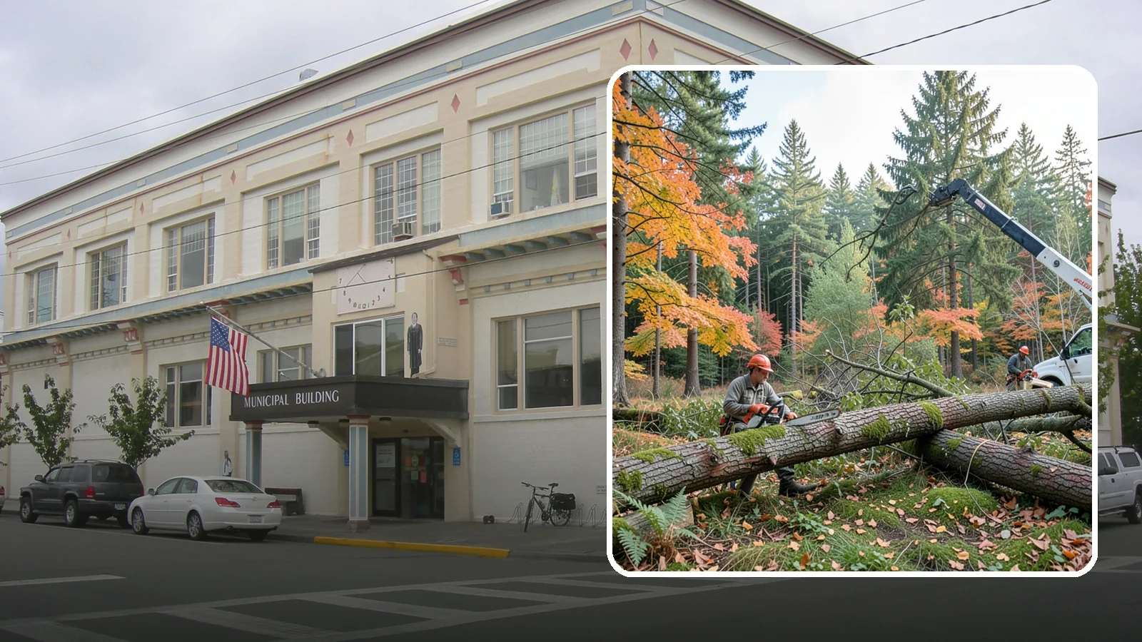Hazard Mitigation in Anacortes, Skagit County, WA - The identification and reduction of tree-related hazards through targeted corrective work.