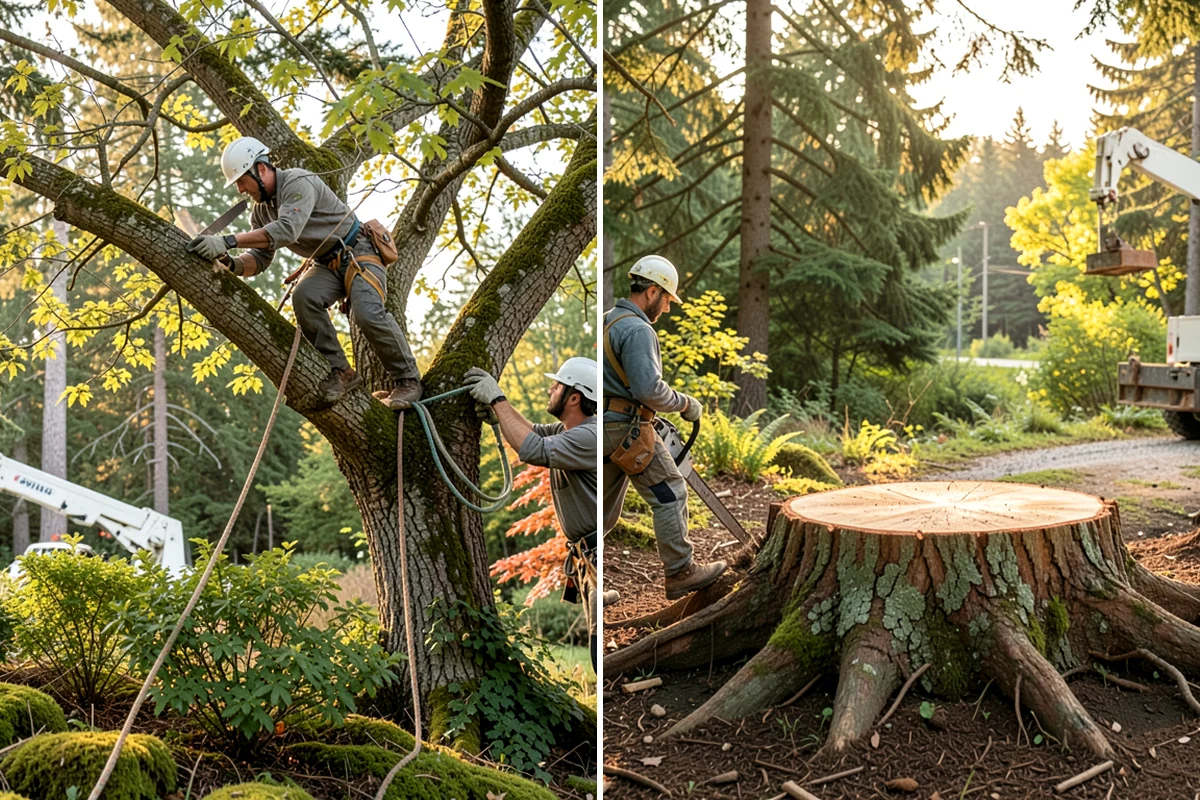 Hazard Mitigation in Arlington, Snohomish County, WA - Inspect the tree and its site
