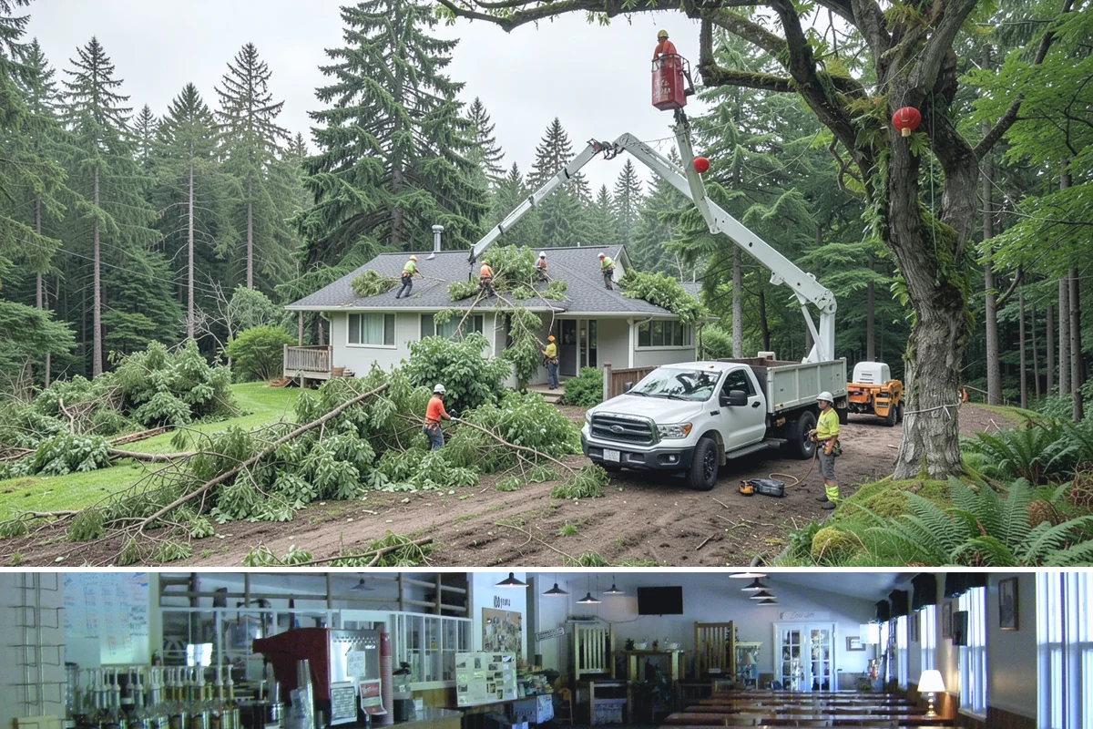 Hazard Mitigation in Black Diamond, King County, WA - Work can be performed year-round in the Puget Sound climate but must avoid periods where ground saturation from rain prevents...