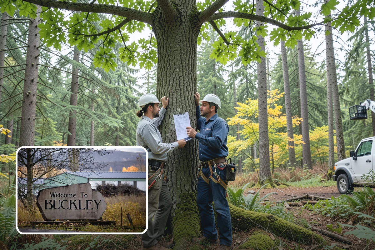 Hazard Mitigation in Buckley, Pierce County, WA - Supports long-term tree health and stability