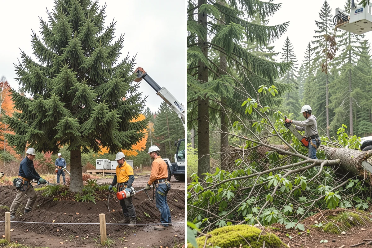 Hazard Mitigation in Carbonado, Pierce County, WA - Inspect the tree and its site