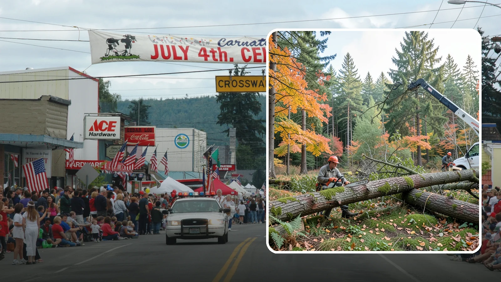 Hazard Mitigation in Carnation, King County, WA - The identification and reduction of tree-related hazards through targeted corrective work.