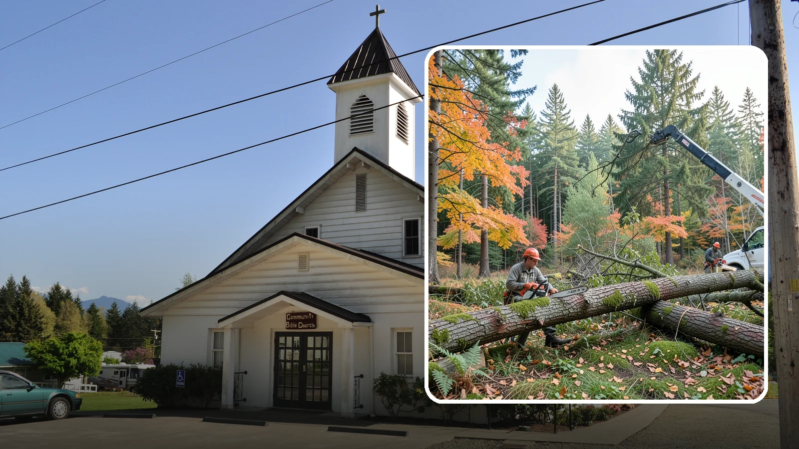 Hazard Mitigation in Concrete, Skagit County, WA - The identification and reduction of tree-related hazards through targeted corrective work.