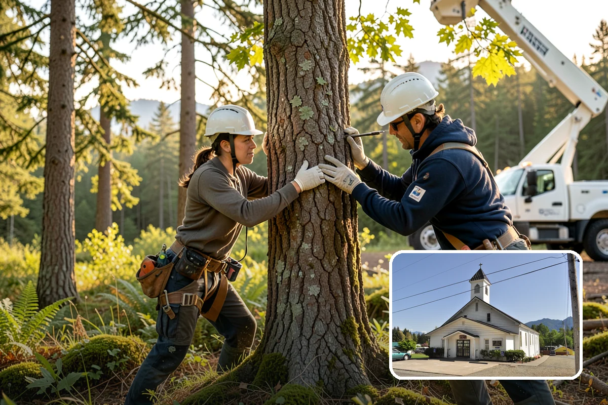 Hazard Mitigation in Concrete, Skagit County, WA - Supports long-term tree health and stability