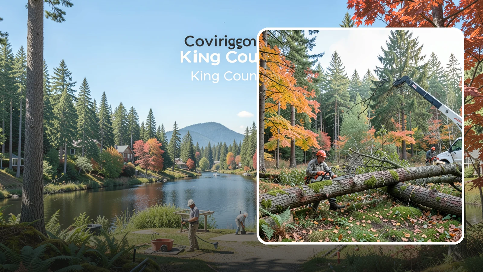 Hazard Mitigation in Covington, King County, WA - The identification and reduction of tree-related hazards through targeted corrective work.