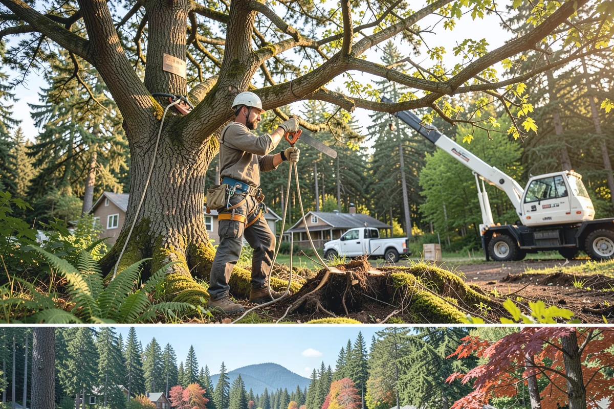 Hazard Mitigation in Covington, King County, WA - Work can be performed year-round in the Puget Sound climate but must avoid periods where ground saturation from rain prevents...