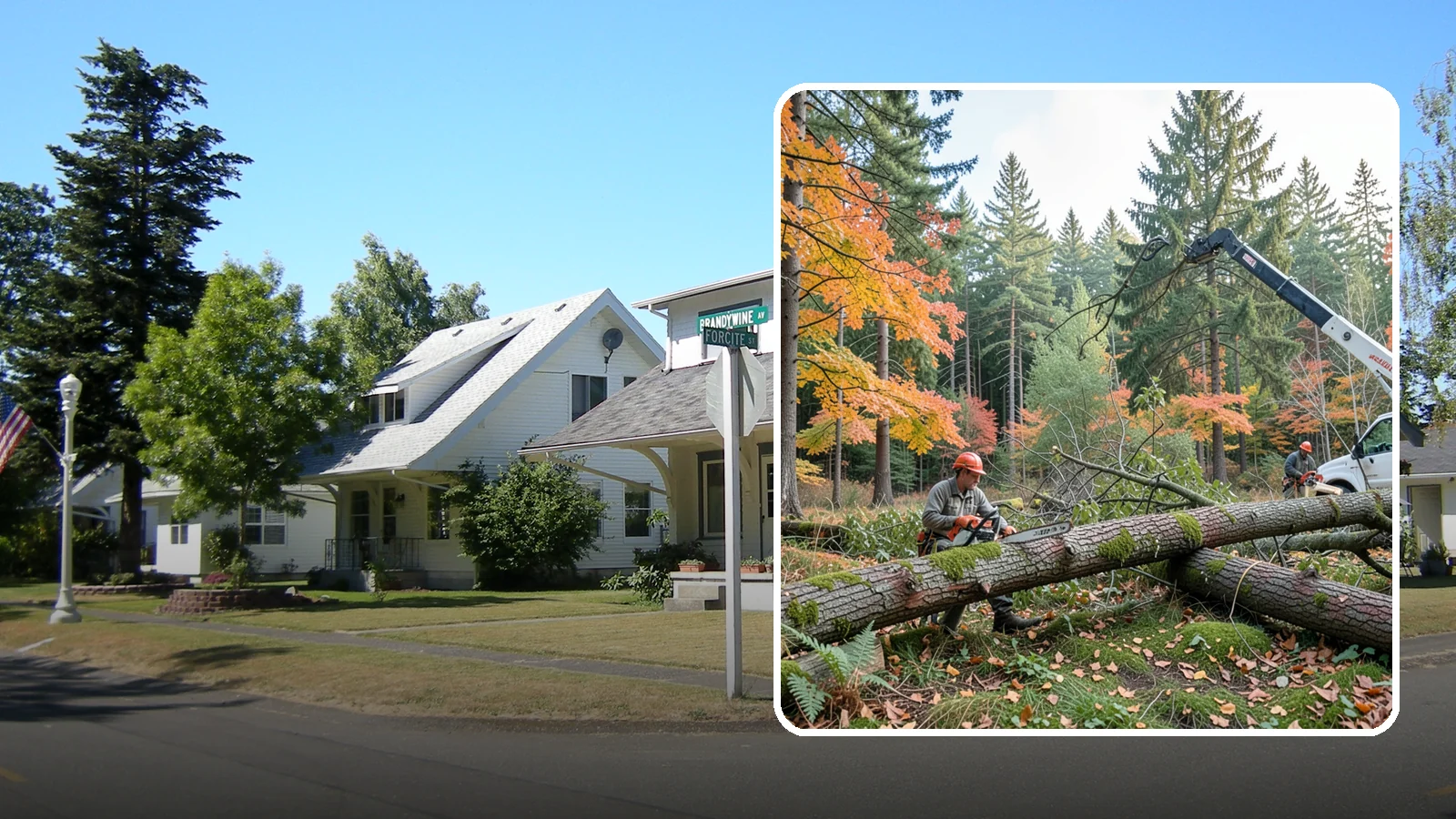 Hazard Mitigation in DuPont, Pierce County, WA - The identification and reduction of tree-related hazards through targeted corrective work.