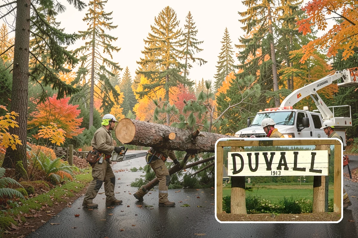 Hazard Mitigation in Duvall, King County, WA - Supports long-term tree health and stability