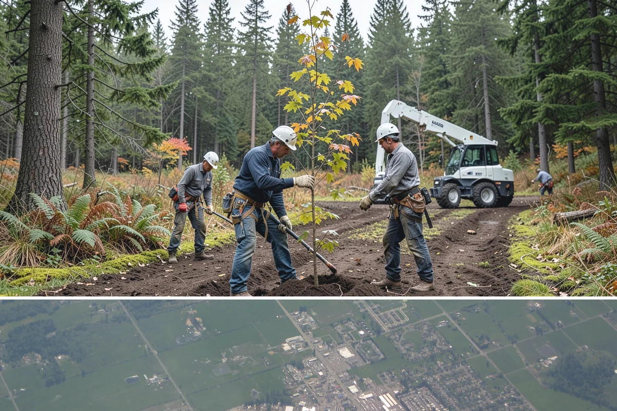Hazard Mitigation in Enumclaw, King County, WA - Work can be performed year-round in the Puget Sound climate but must avoid periods where ground saturation from rain prevents...