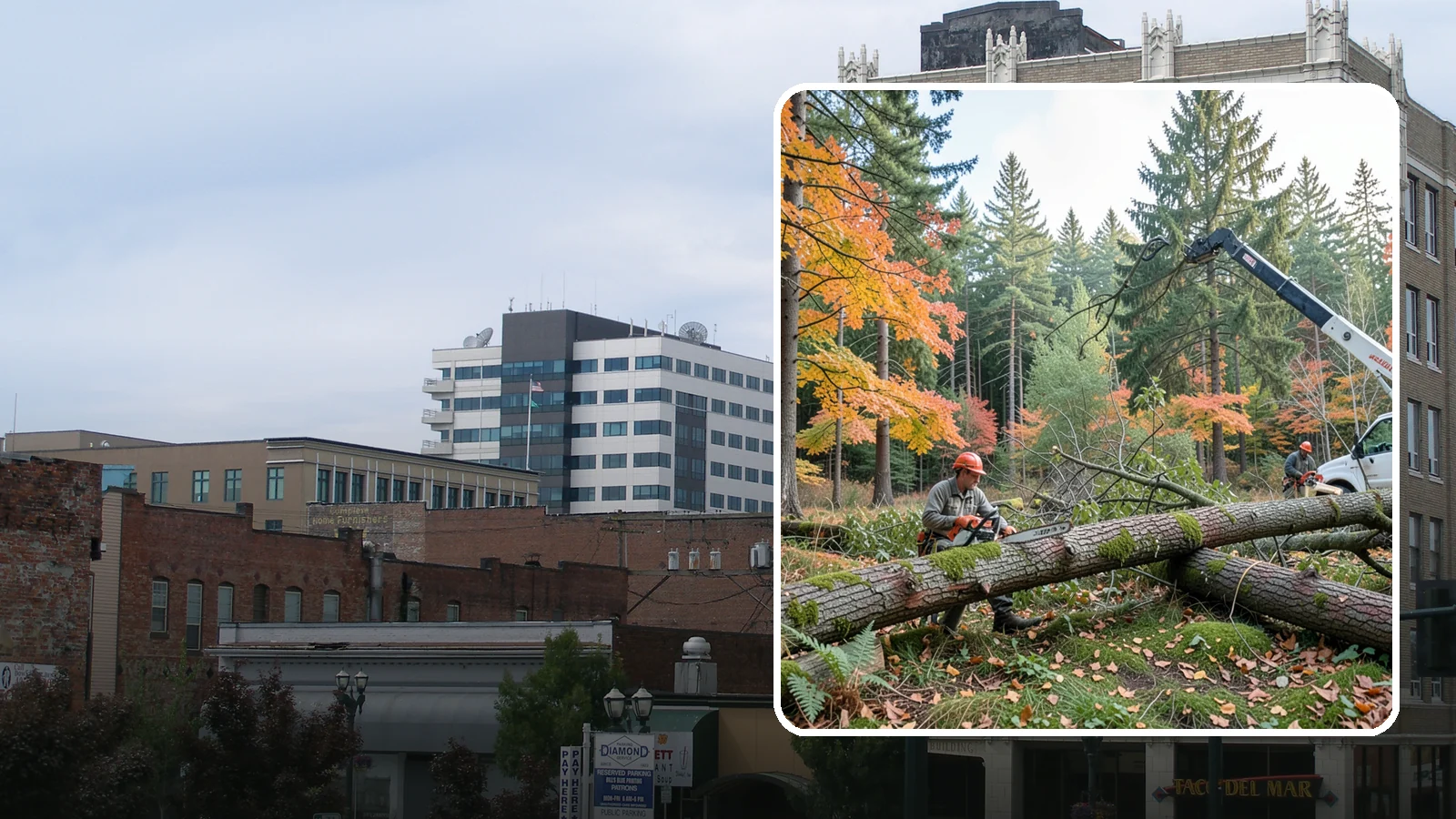 Hazard Mitigation in Everett, Snohomish County, WA - The identification and reduction of tree-related hazards through targeted corrective work.