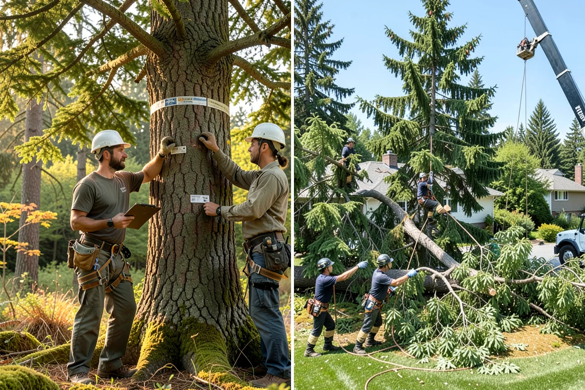 Hazard Mitigation in Everett, Snohomish County, WA - Inspect the tree and its site
