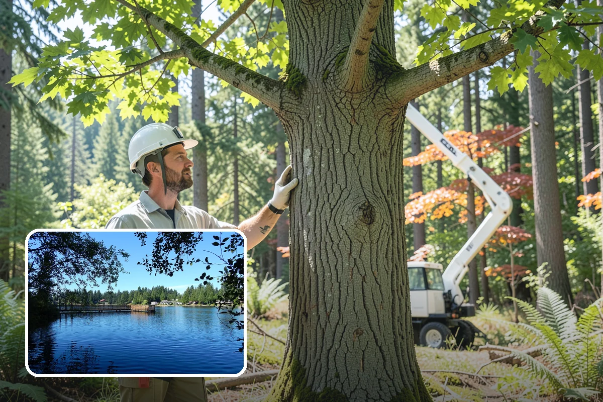 Hazard Mitigation in Federal Way, King County, WA - Supports long-term tree health and stability