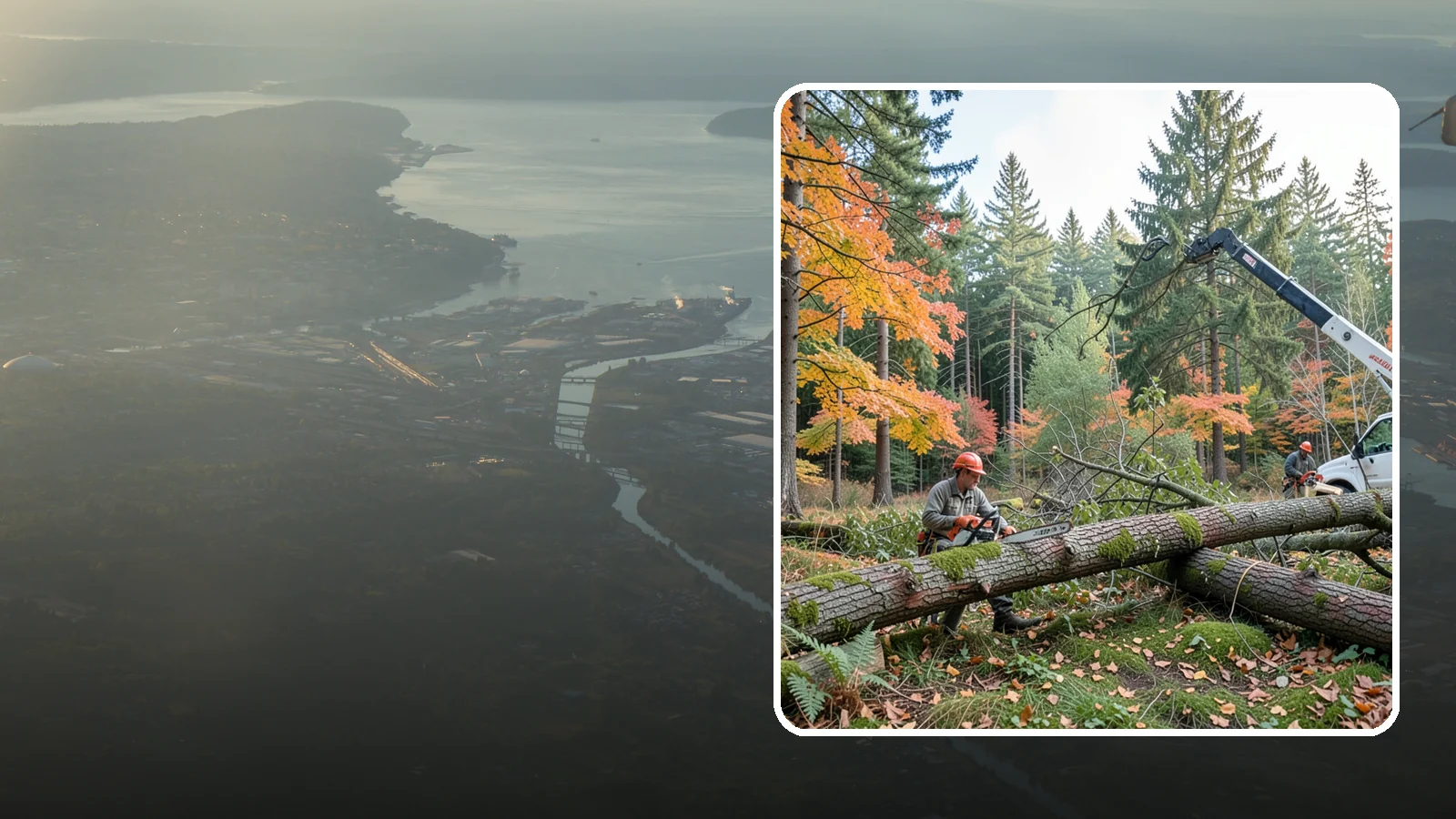 Hazard Mitigation in Fife, Pierce County, WA - The identification and reduction of tree-related hazards through targeted corrective work.