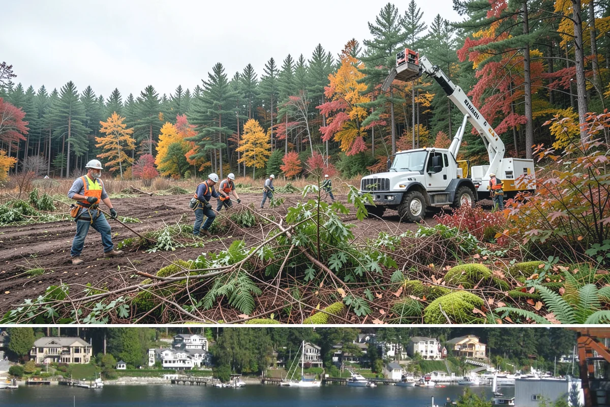 Hazard Mitigation in Gig Harbor, Pierce County, WA - Work can be performed year-round in the Puget Sound climate but must avoid periods where ground saturation from rain prevents...