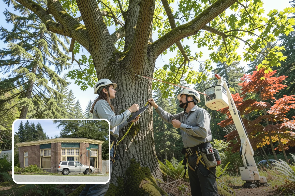 Hazard Mitigation in Hamilton, Skagit County, WA - Supports long-term tree health and stability
