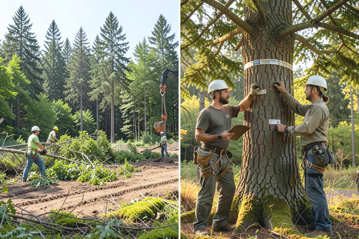 Hazard Mitigation in Hamilton, Skagit County, WA - Inspect the tree and its site