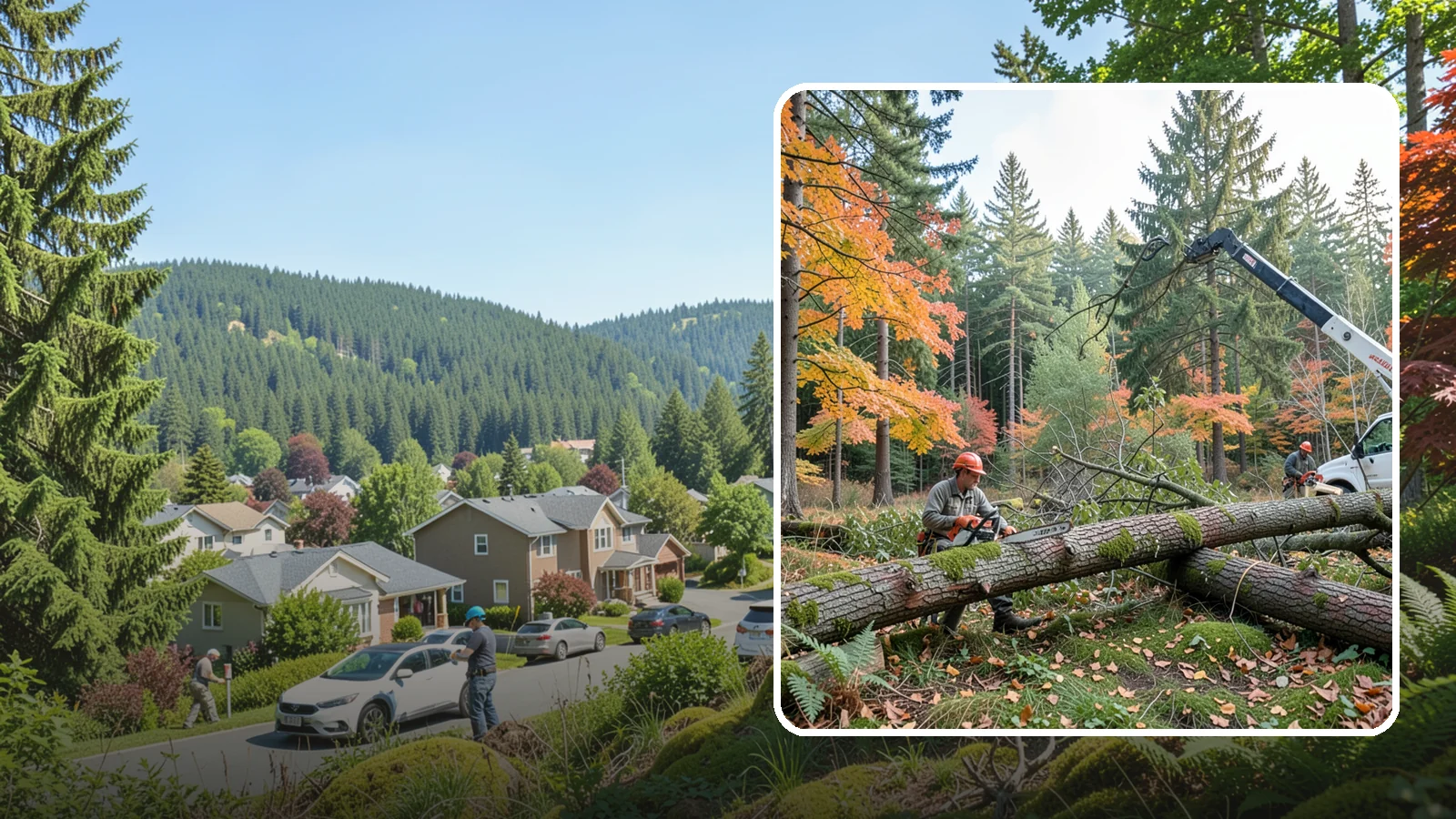Hazard Mitigation in Index, Snohomish County, WA - The identification and reduction of tree-related hazards through targeted corrective work.