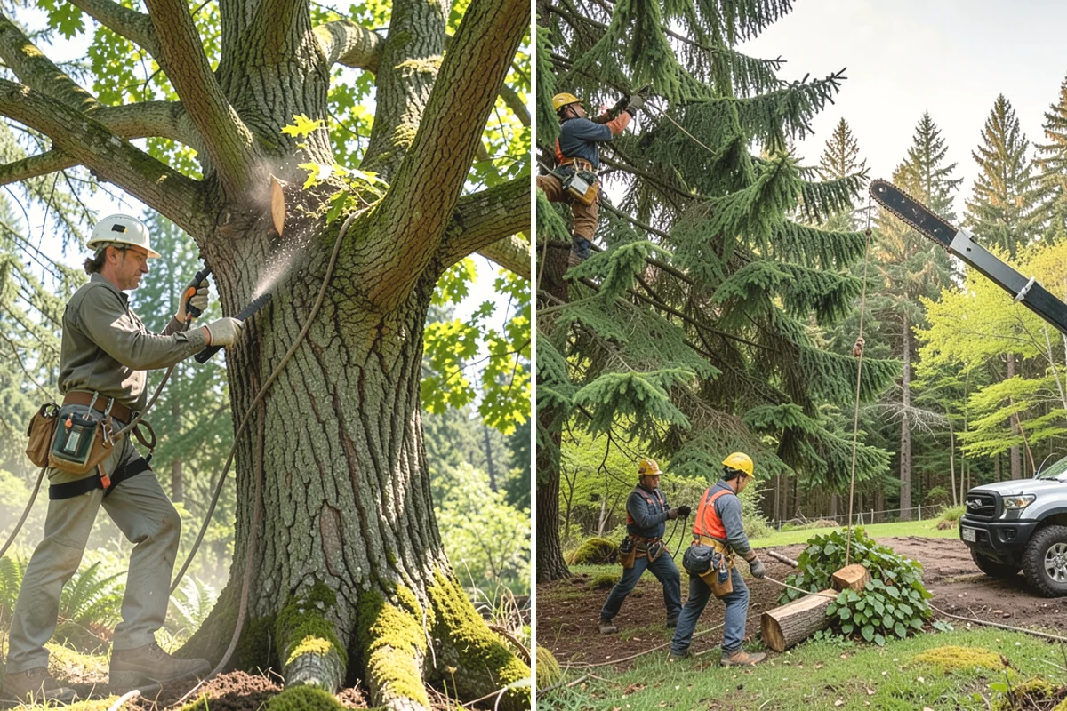 Hazard Mitigation in Issaquah, King County, WA - Inspect the tree and its site