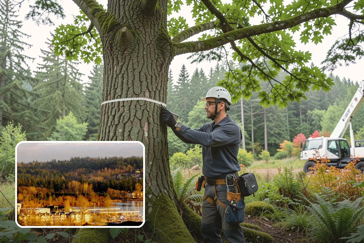 Hazard Mitigation in Kenmore, King County, WA - Supports long-term tree health and stability