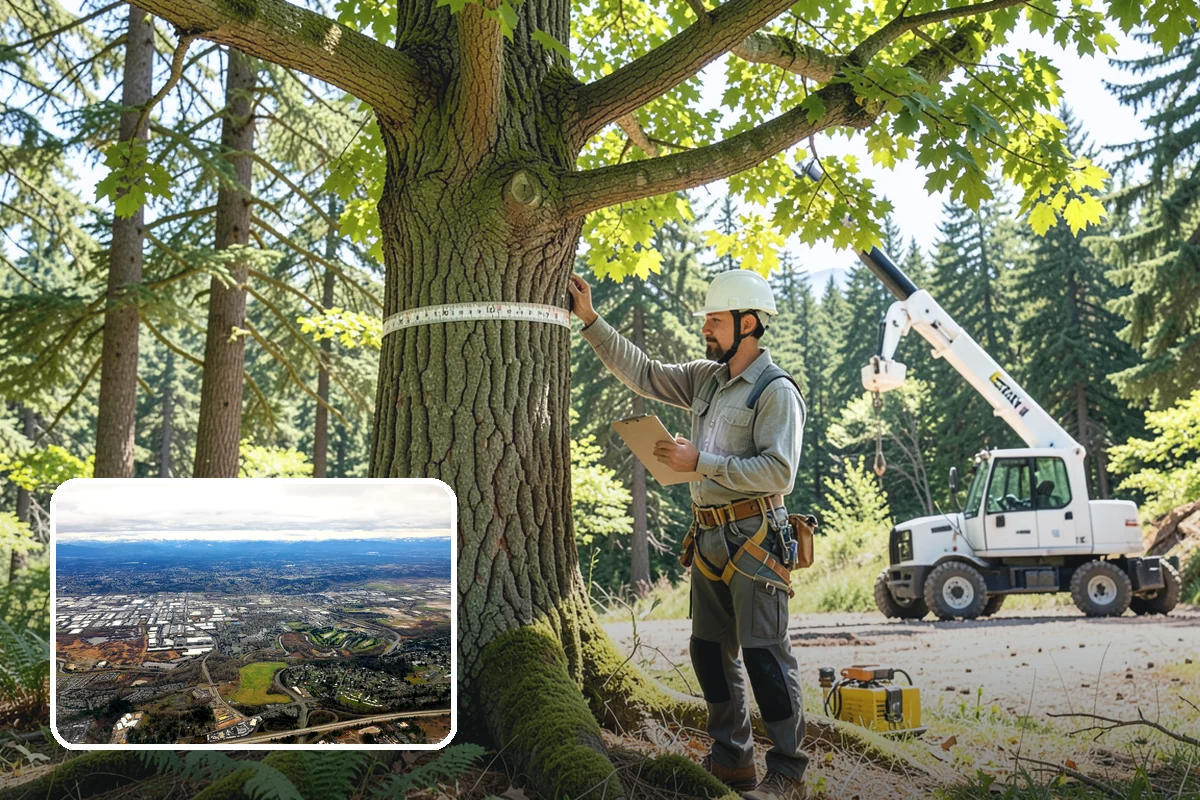 Hazard Mitigation in Kent, King County, WA - Supports long-term tree health and stability