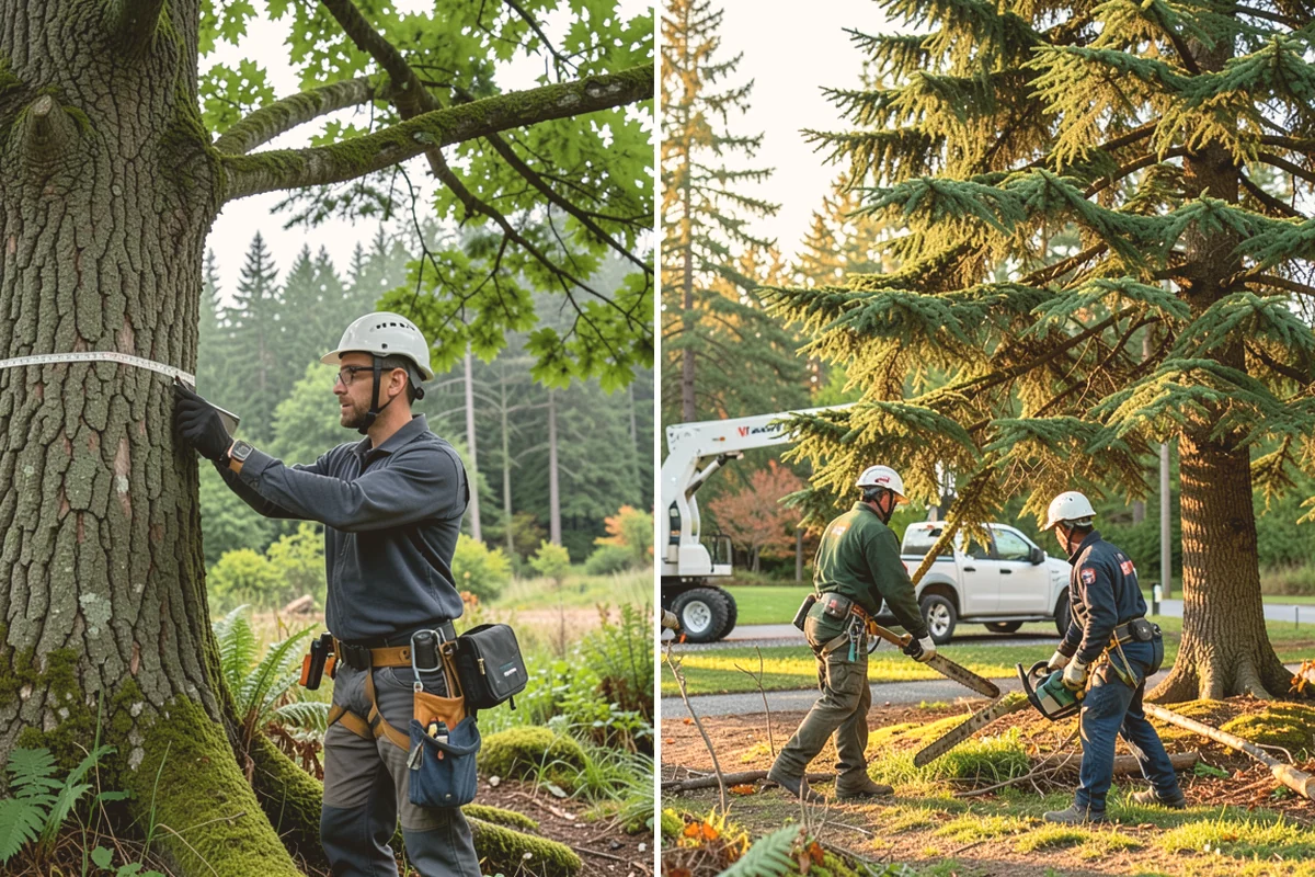 Hazard Mitigation in Kent, King County, WA - Inspect the tree and its site