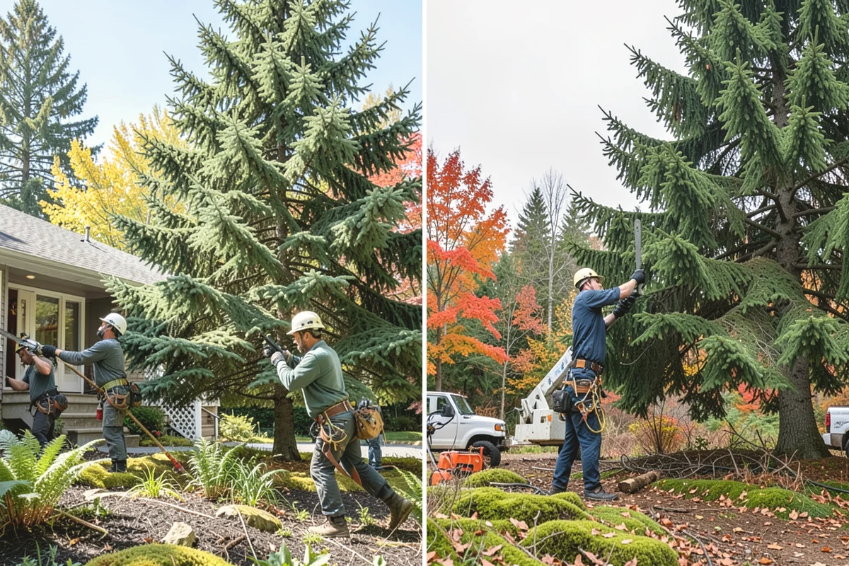 Hazard Mitigation in La Conner, Skagit County, WA - Inspect the tree and its site