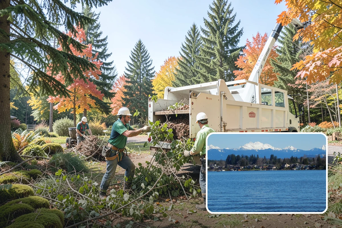 Hazard Mitigation in Lake Stevens, Snohomish County, WA - Supports long-term tree health and stability
