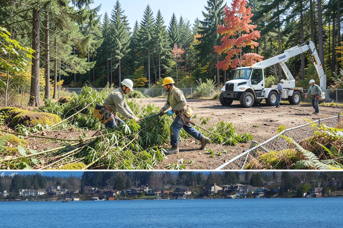 Hazard Mitigation in Lake Stevens, Snohomish County, WA - Work can be performed year-round in the Puget Sound climate but must avoid periods where ground saturation from rain prevents...