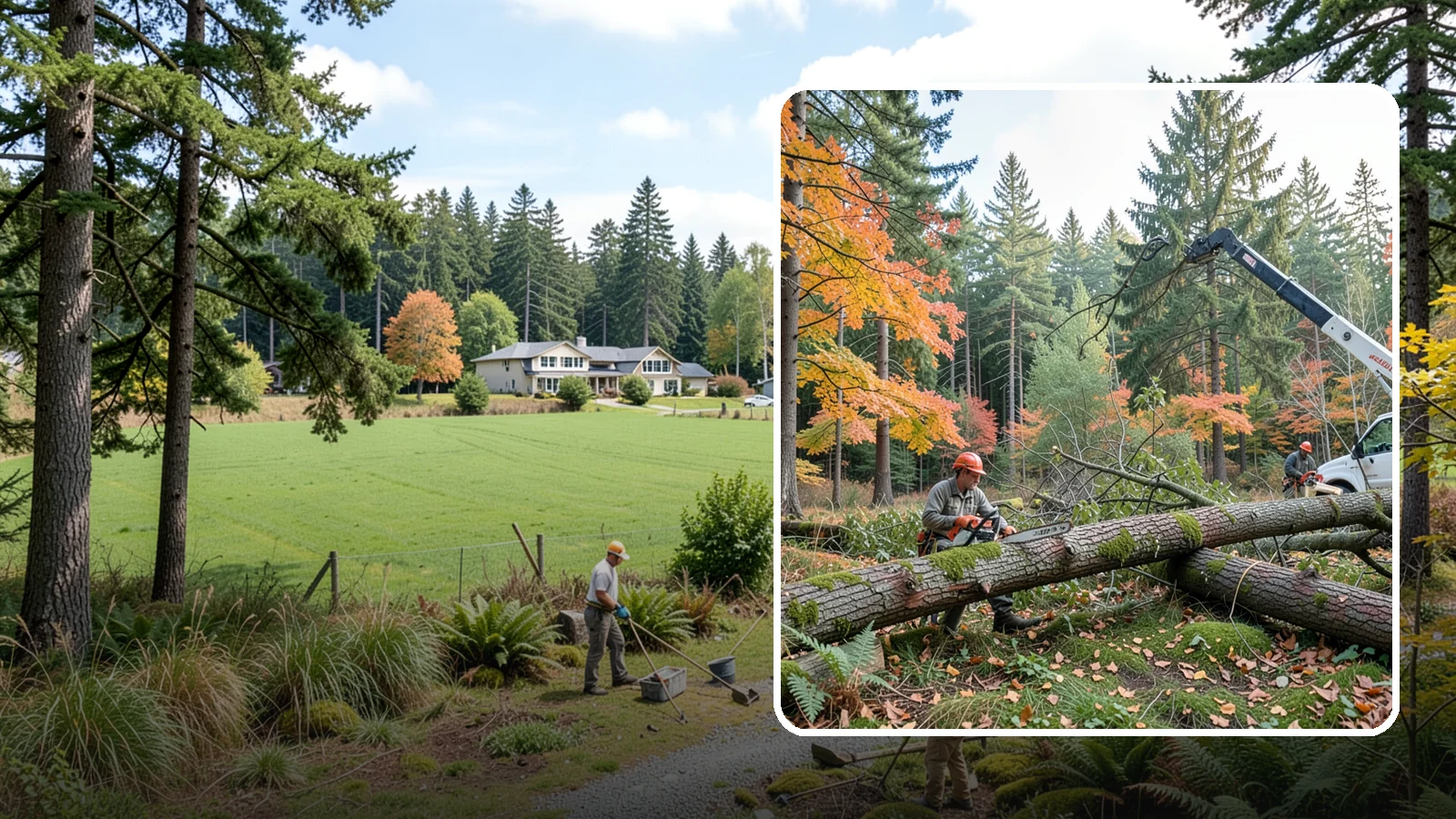 Hazard Mitigation in Lyman, Skagit County, WA - The identification and reduction of tree-related hazards through targeted corrective work.