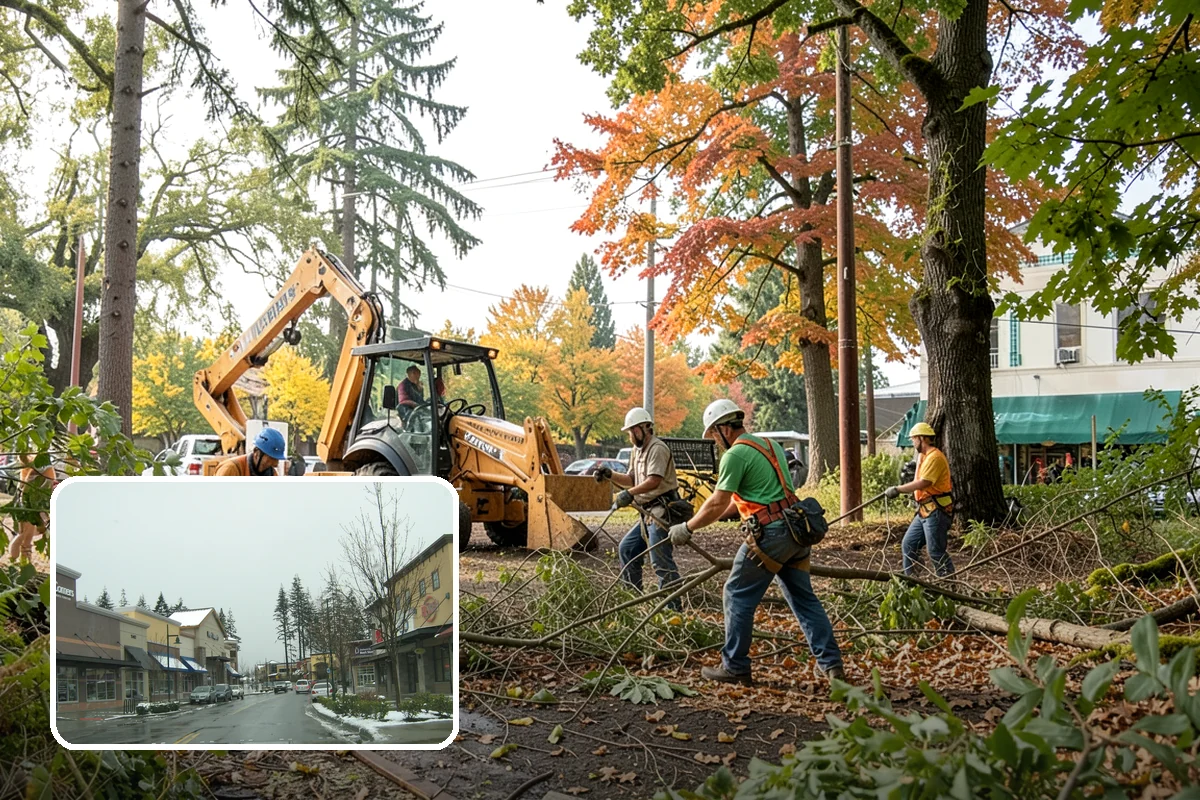 Hazard Mitigation in Mill Creek, Snohomish County, WA - Supports long-term tree health and stability