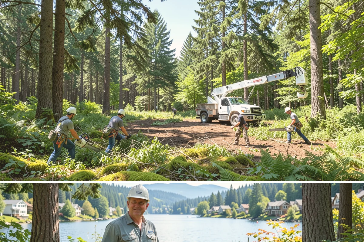Hazard Mitigation in Milton, King County, WA - Work can be performed year-round in the Puget Sound climate but must avoid periods where ground saturation from rain prevents...