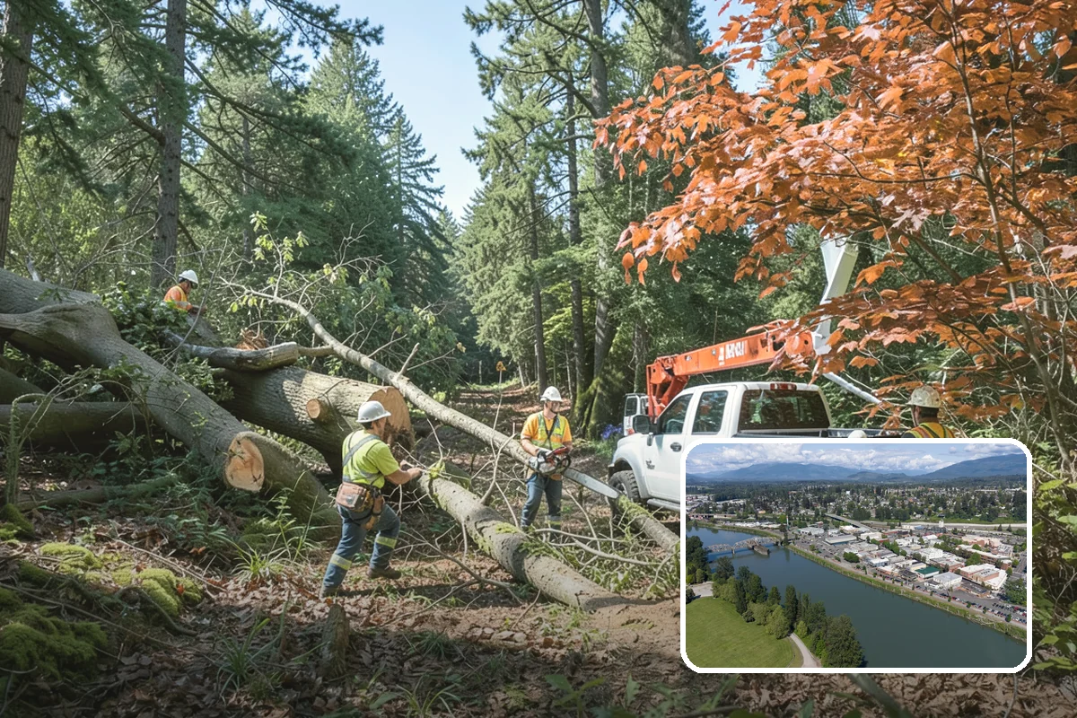Hazard Mitigation in Mount Vernon, Skagit County, WA - Supports long-term tree health and stability