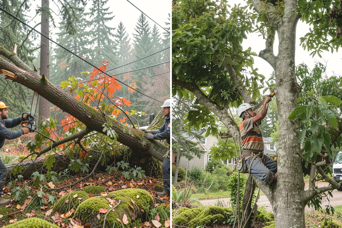Hazard Mitigation in Mountlake Terrace, Snohomish County, WA - Inspect the tree and its site