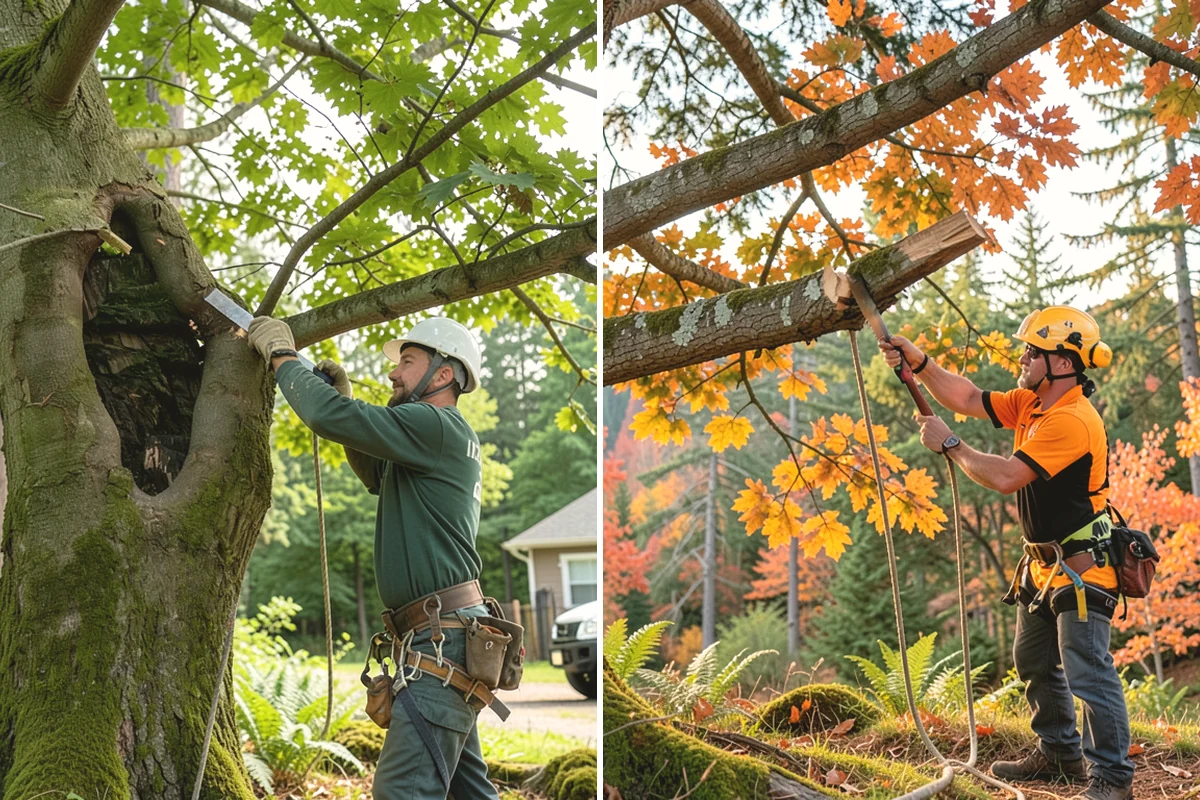 Hazard Mitigation in Mukilteo, Snohomish County, WA - Inspect the tree and its site