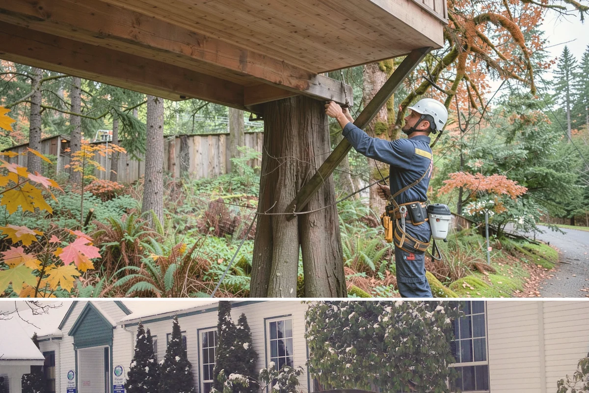 Hazard Mitigation in Pacific, King County, WA - Work can be performed year-round in the Puget Sound climate but must avoid periods where ground saturation from rain prevents...