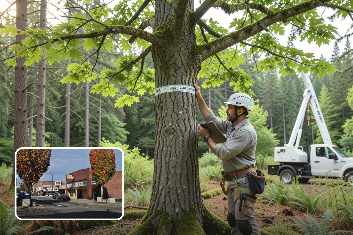 Hazard Mitigation in Puyallup, Pierce County, WA - Supports long-term tree health and stability