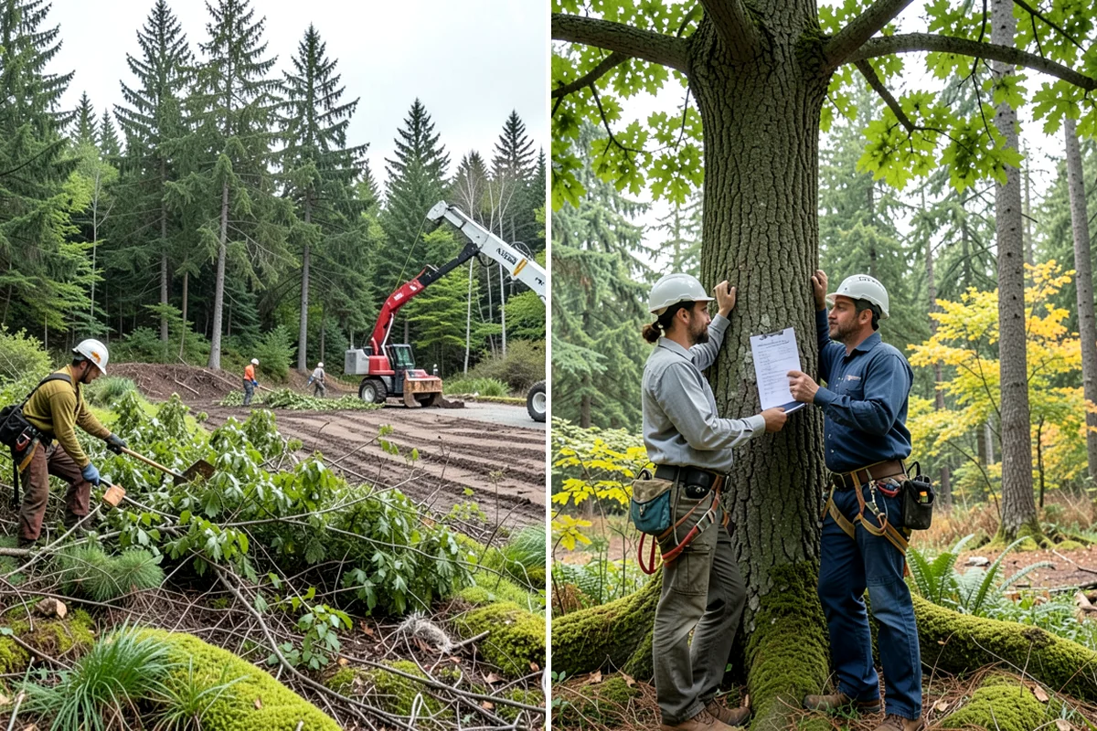 Hazard Mitigation in Puyallup, Pierce County, WA - Inspect the tree and its site