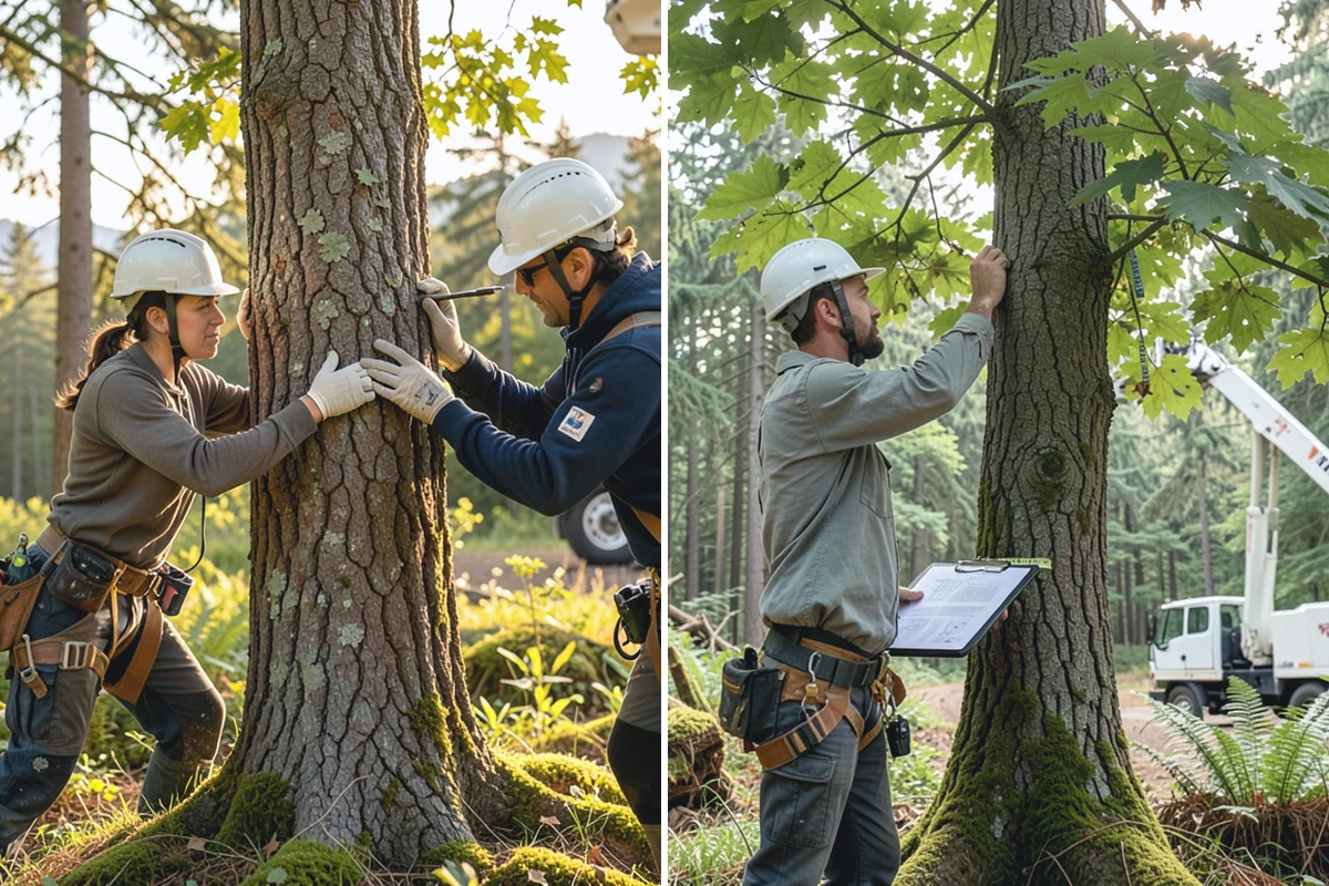 Hazard Mitigation in Redmond, King County, WA - Inspect the tree and its site