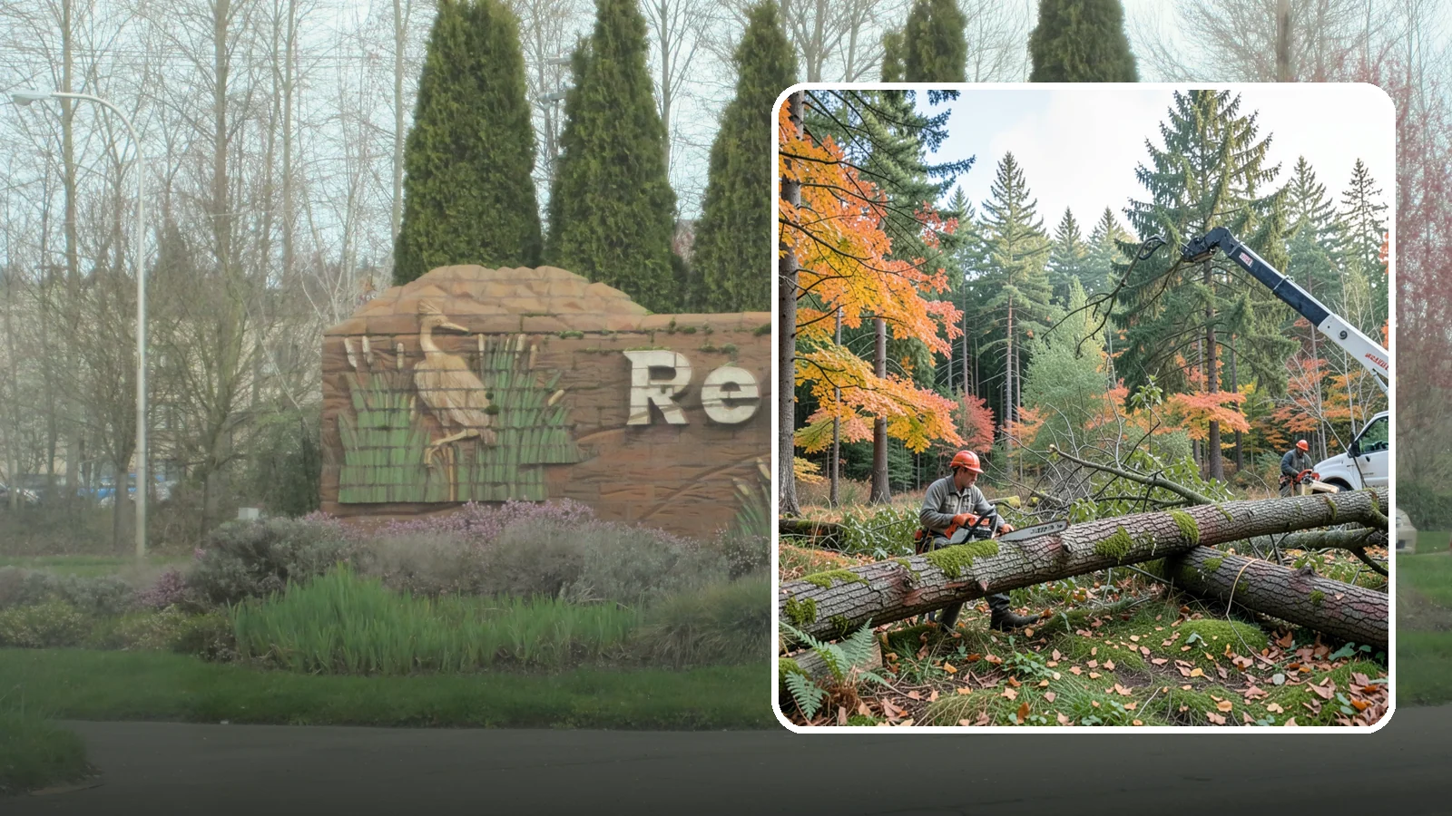 Hazard Mitigation in Renton, King County, WA - The identification and reduction of tree-related hazards through targeted corrective work.
