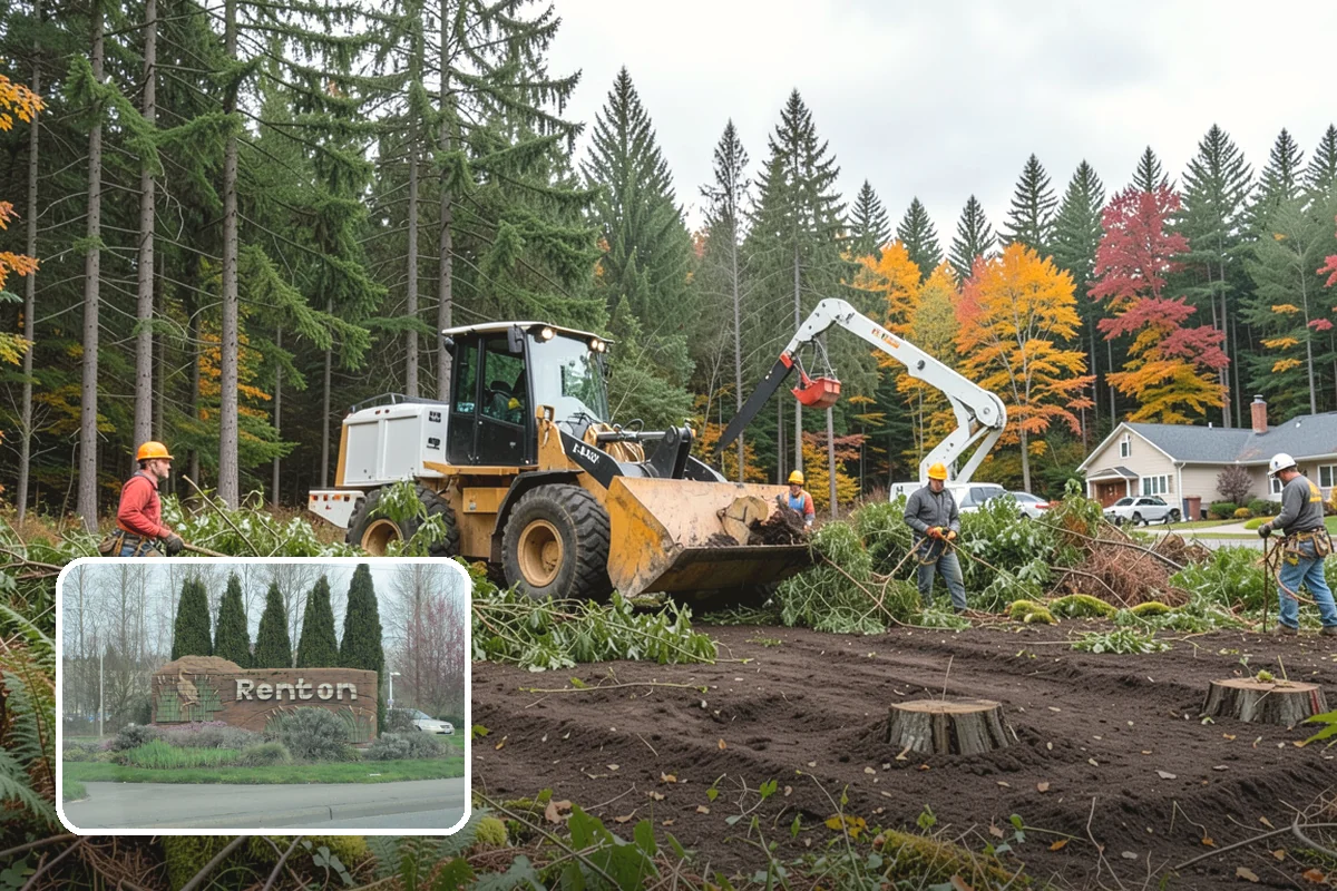 Hazard Mitigation in Renton, King County, WA - Supports long-term tree health and stability