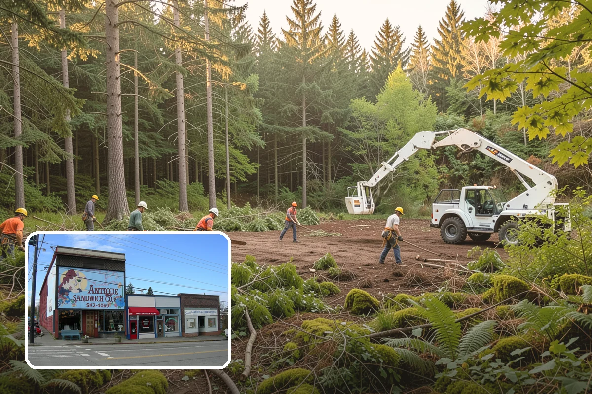 Hazard Mitigation in Ruston, Pierce County, WA - Supports long-term tree health and stability