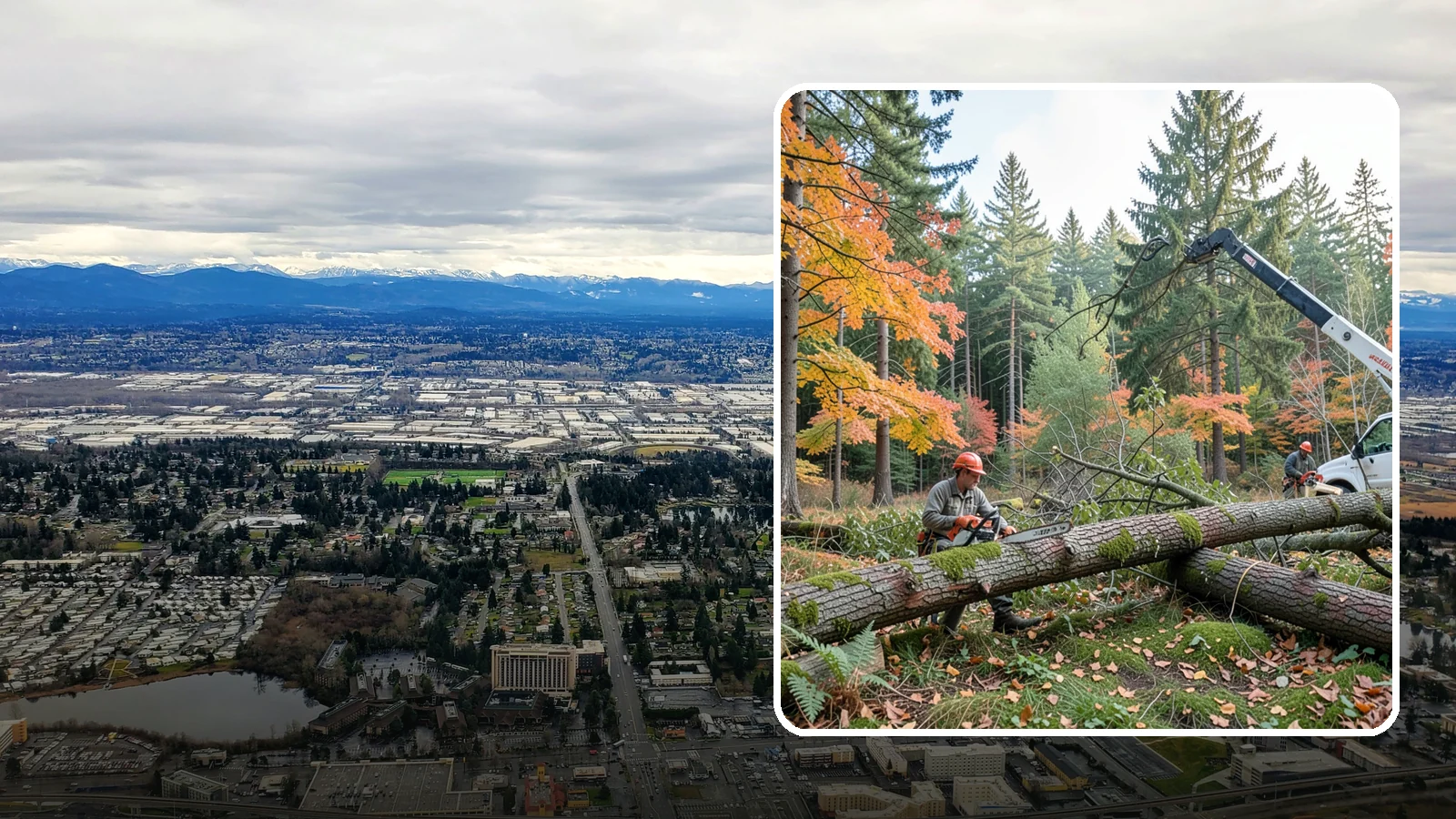 Hazard Mitigation in SeaTac, King County, WA - The identification and reduction of tree-related hazards through targeted corrective work.