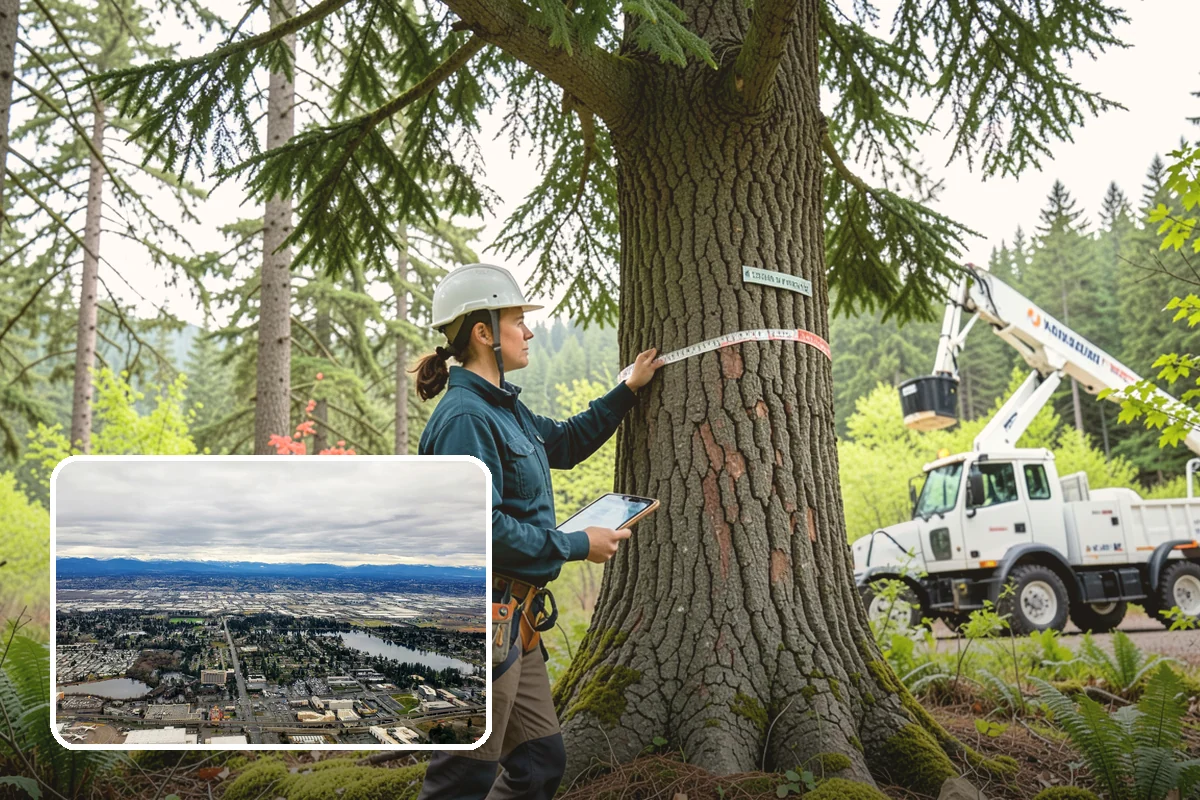 Hazard Mitigation in SeaTac, King County, WA - Supports long-term tree health and stability