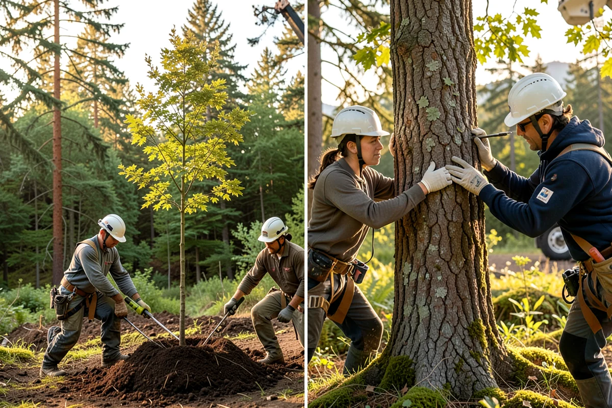 Hazard Mitigation in Seattle, King County, WA - Inspect the tree and its site