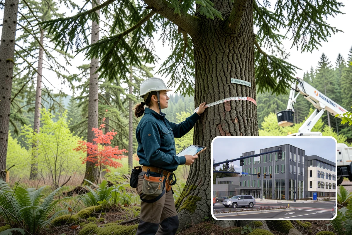 Hazard Mitigation in Shoreline, King County, WA - Supports long-term tree health and stability