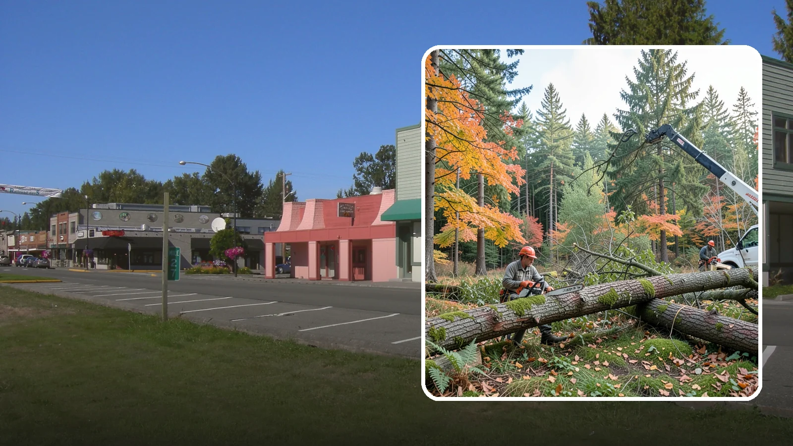 Hazard Mitigation in Snoqualmie, King County, WA - The identification and reduction of tree-related hazards through targeted corrective work.