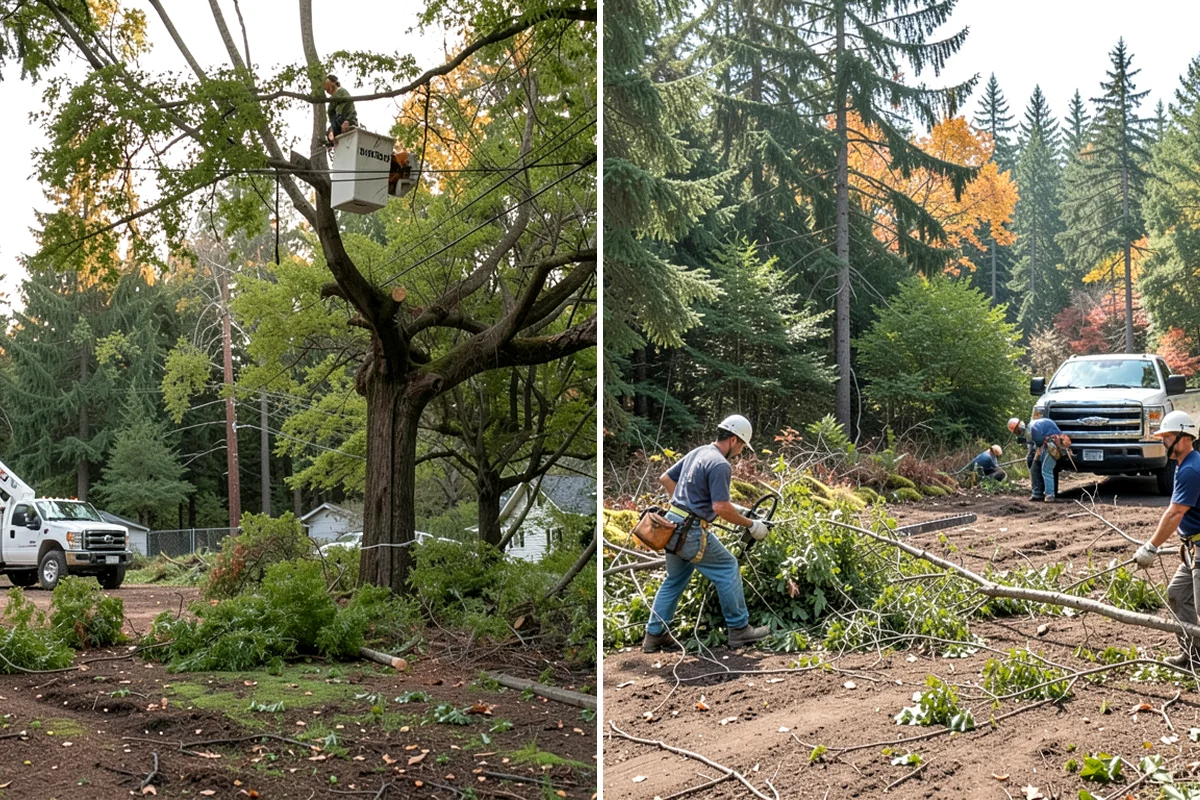 Hazard Mitigation in Snoqualmie, King County, WA - Inspect the tree and its site