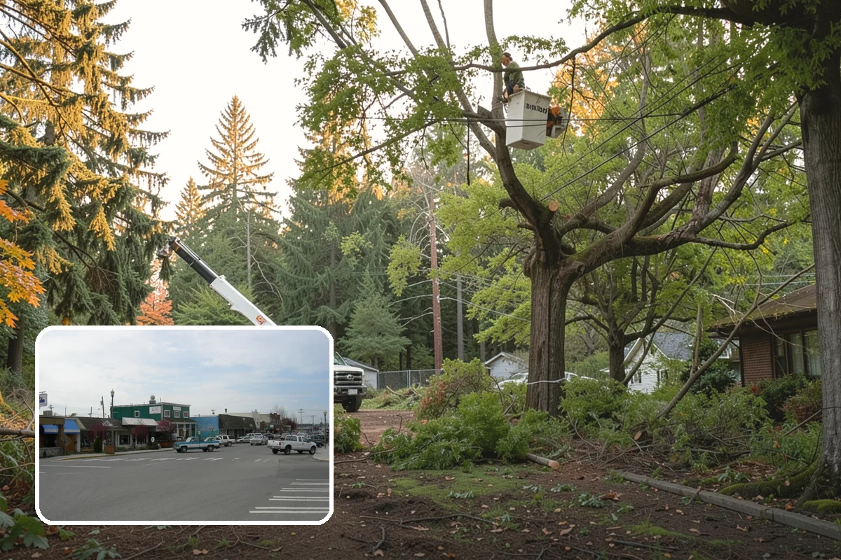 Hazard Mitigation in Stanwood, Snohomish County, WA - Supports long-term tree health and stability
